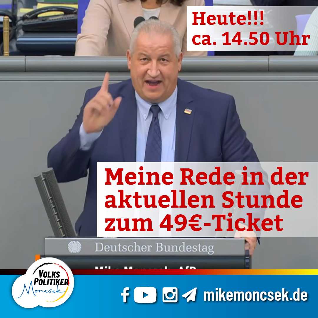 Desaster im Bundestag: 49 EURO-Ticket in Gefahr?