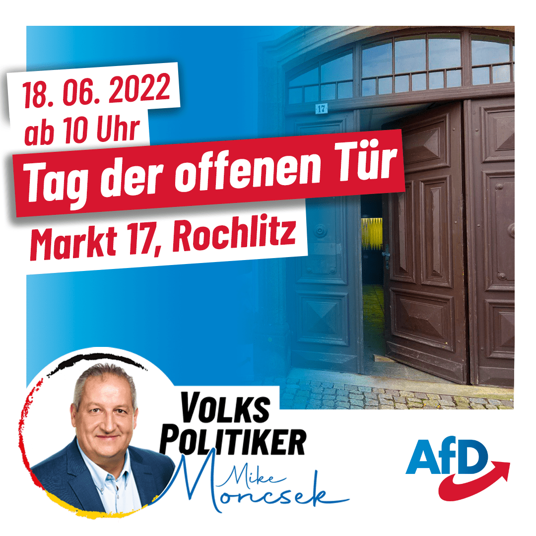 Tag der offenen Tür im Wahlkreisbüro Rochlitz