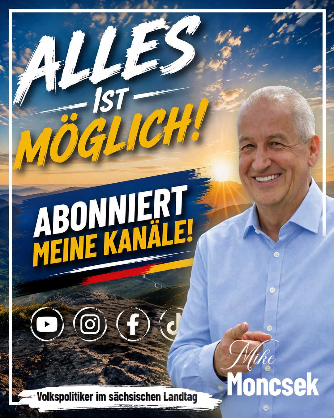 🚀 Alles ist möglich – gemeinsam erreichen wir mehr! 🇩🇪