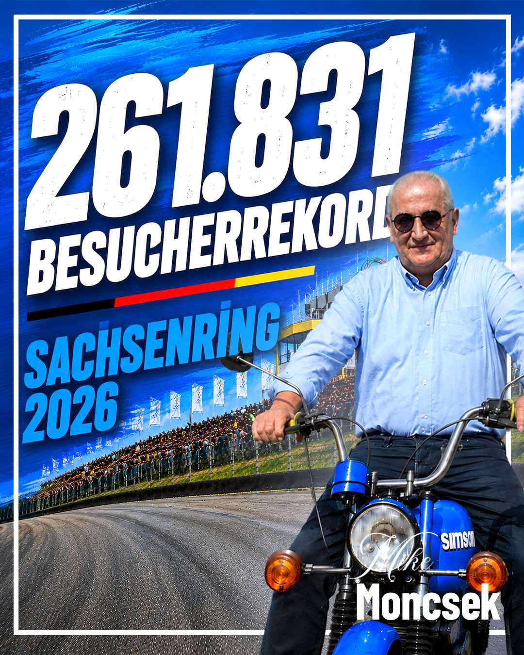 🇩🇪 261.831 Besucher – Sachsenring schreibt Geschichte❗️🏍